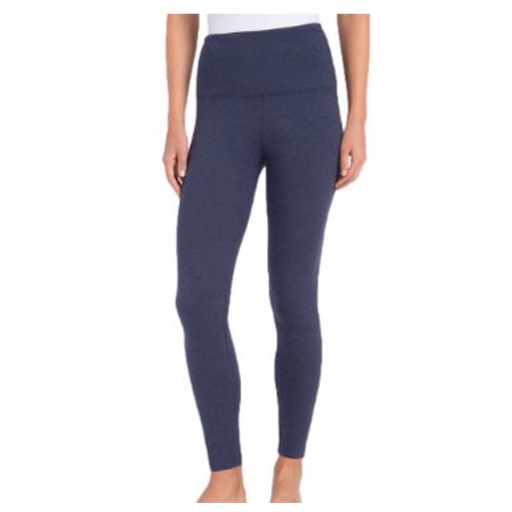 Lyssé Tummy Control High Waist Tight Ankle Leggings in Midnight Navy Size XS